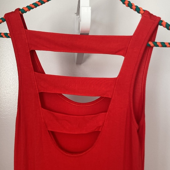 Red Buffalo long Maxi Dress in size small. Fabric is heavy but soft comfortable - Picture 3 of 4